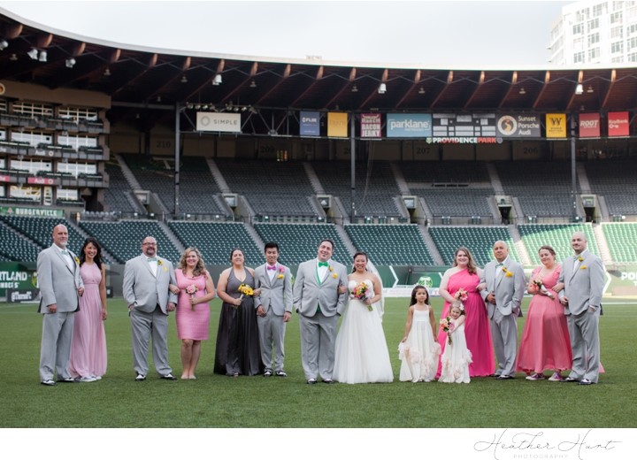 Arti and Elaine- Providence Park Wedding- Portland, OR