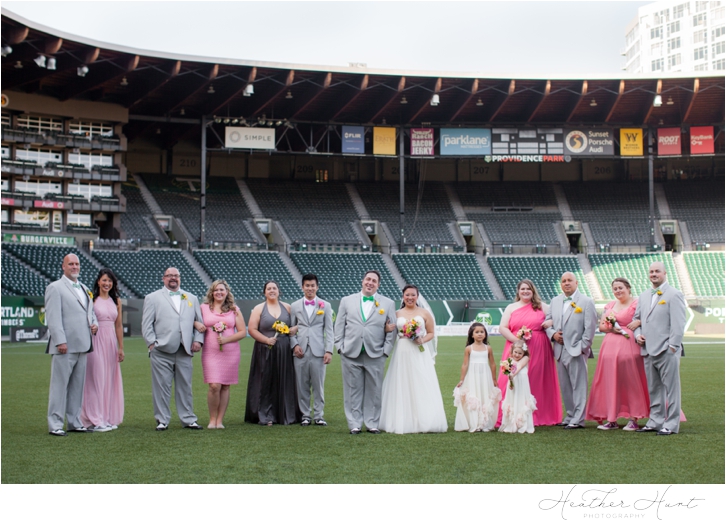 Arti and Elaine- Providence Park Wedding- Portland, OR