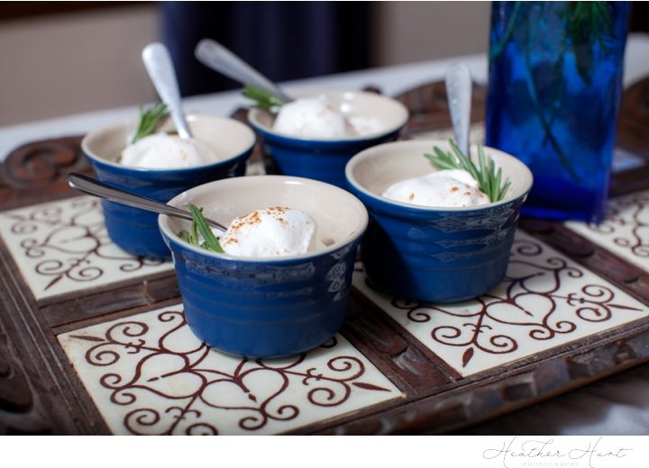 Summer Ice Cream Mini-Series Part One: Honey Rosemary Ice Cream