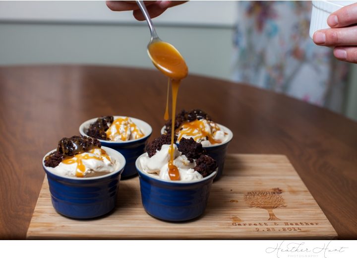 Summer Ice Cream Mini-Series Part Three: Coffee Ice Cream with Brownies and Caramel Sauce