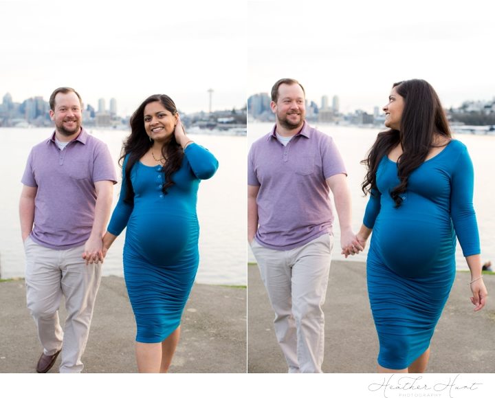 Pratima and Andrew- Seattle Maternity Session, Heather Hurt Photography