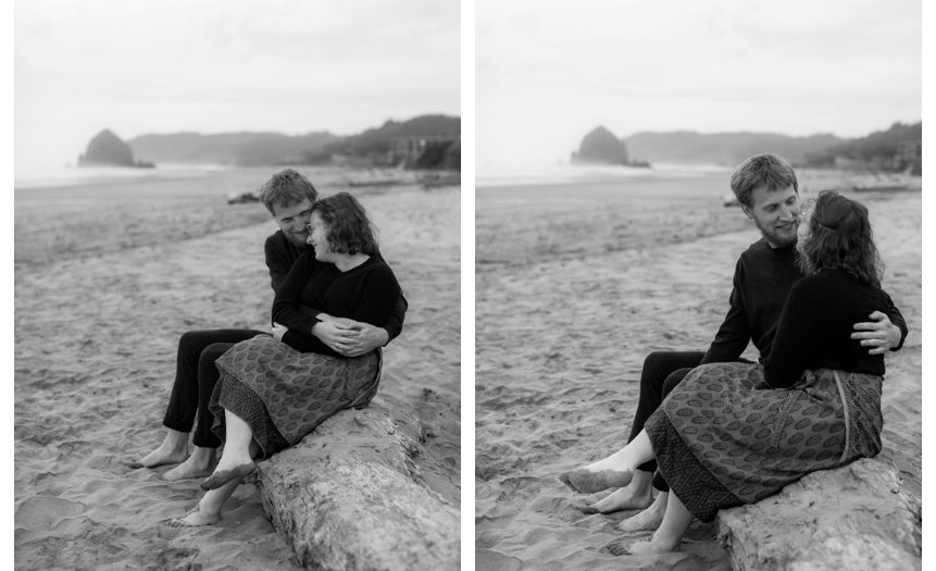 Luke and Molly | Cannon Beach, OR Newlywed Session and Sibling Celebration | Heather Hurt Photography